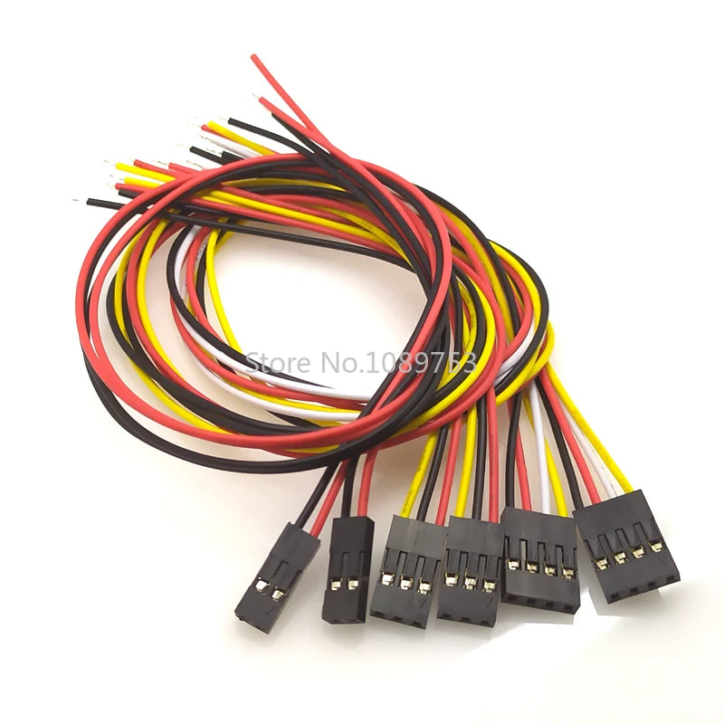10PCS 20CM Single Head Dupont Line Dupont Connector Plug with Cable Jumper Wire 2.54MM PITCH 2/3/4/5/6/7/8/9/10 PIN 2P/3P/4P/5P Peaceful Pleasures Health and Wellness