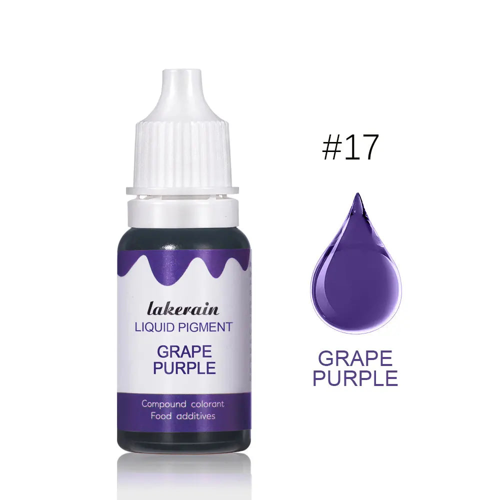 10ml Lip Gloss Liquid Pigment Flavor Essence Oil Drop for Clear Lip Gloss Base Gel Lip Glaze Odorless Moisturizing Lipgloss Base Peaceful Pleasures Health and Wellness liquid pigment 17