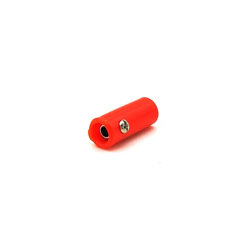 5PCS 4mm Banana Plug Female Socket Coupler Connector Female Adapter Extension Insulated Peaceful Pleasures Health and Wellness