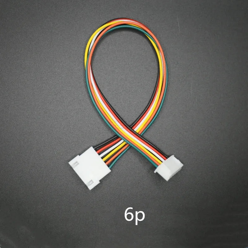 5pcs XH2.54 Extension Line 2/3/4/5/6p XH 2.54mm Male To Female Connector With 10/20/30cm Cable 26AWG Peaceful Pleasures Health and Wellness 6p 10cm