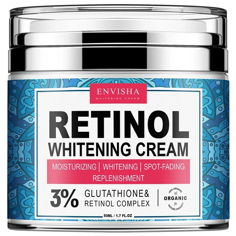 ENVISHA Neck & Face Cream – Retinol, Collagen & Vitamin C 50ml Face Cream Peaceful Pleasures Health and Wellness