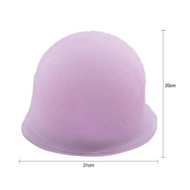 Salon Silicone Hair Coloring Cap Highlight Cap Reusable Needle Hair Dying Frosting Cap Hair Dye Hat Hairstyling Tool Accessories Peaceful Pleasures Health and Wellness pink CN