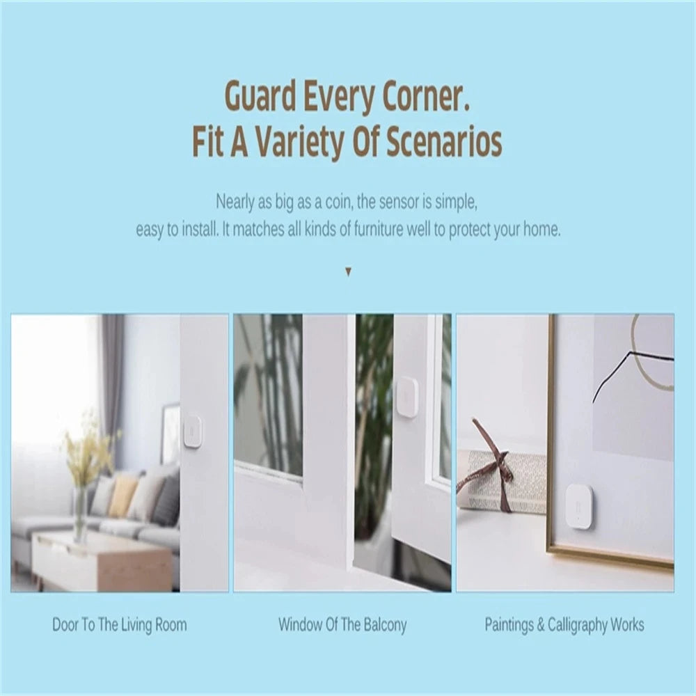 Aqara Smart Vibration Sensor Zigbee Motion Shock Sensor Detection Alarm Monitor Built In Gyro For Xiaomi Mijia Homekit Smarthome Peaceful Pleasures Health and Wellness