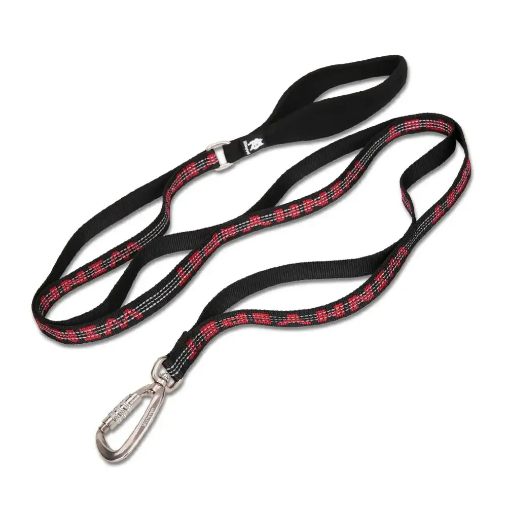 Truelove 3M Reflective Heavy-Duty Dog Leash with Carabiner YL1832 Dog Leashes Peaceful Pleasures Health and Wellness black M spain
