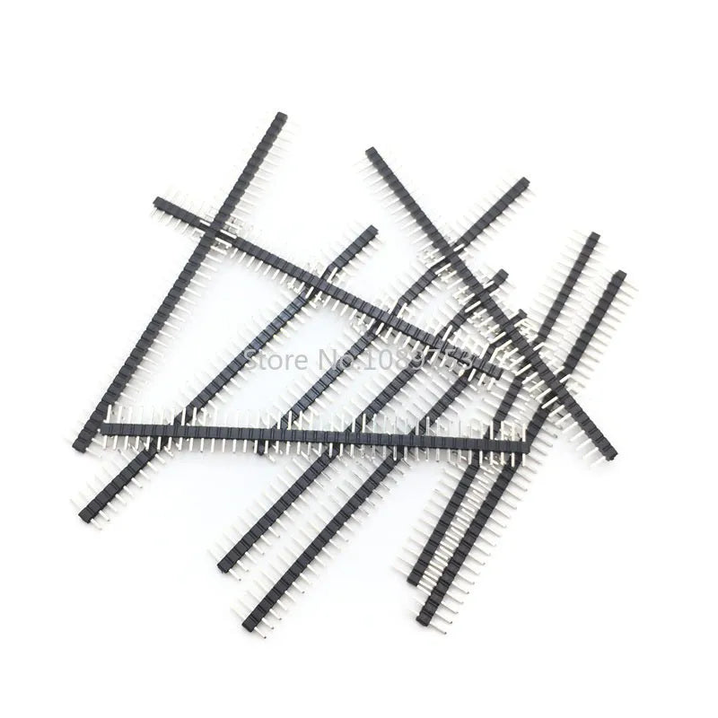 10PCS/Lot 2.0mm 40 Pin Male Single Row Pin Header Strip 1*40P 2mm Male Pin Header Connector Copper Peaceful Pleasures Health and Wellness