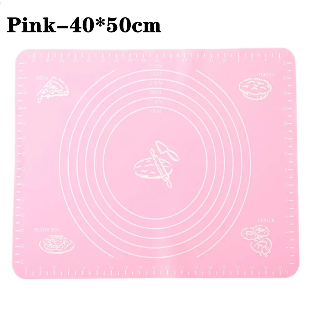 Non-Stick Silicone Baking & Pastry Mat – Pizza Dough, Oven Safe