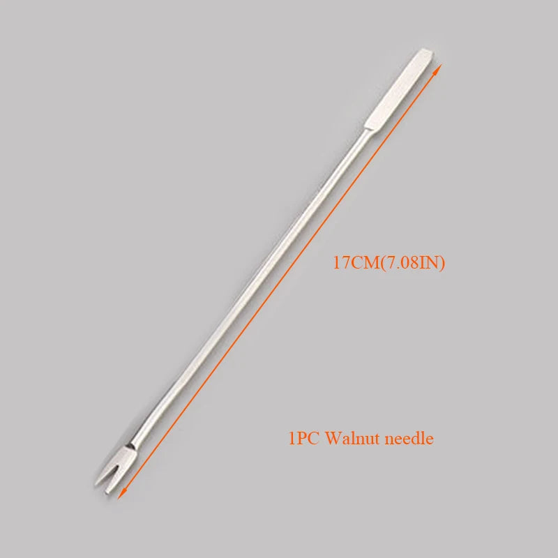 Zinc Alloy Nutcracker Sheller Crack Almond Walnut Pecan Hazelnut Filbert Nut Kitchen Nut Sheller Clip Tool Clamp Plier Cracker Peaceful Pleasures Health and Wellness E