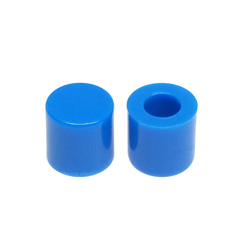 100Pcs 6X6 Key Caps A56 Switch Cap (For 6 * 6 Buttons) Multicolor Diameter Of About 3.2MM Height Of About 6M Peaceful Pleasures Health and Wellness Blue