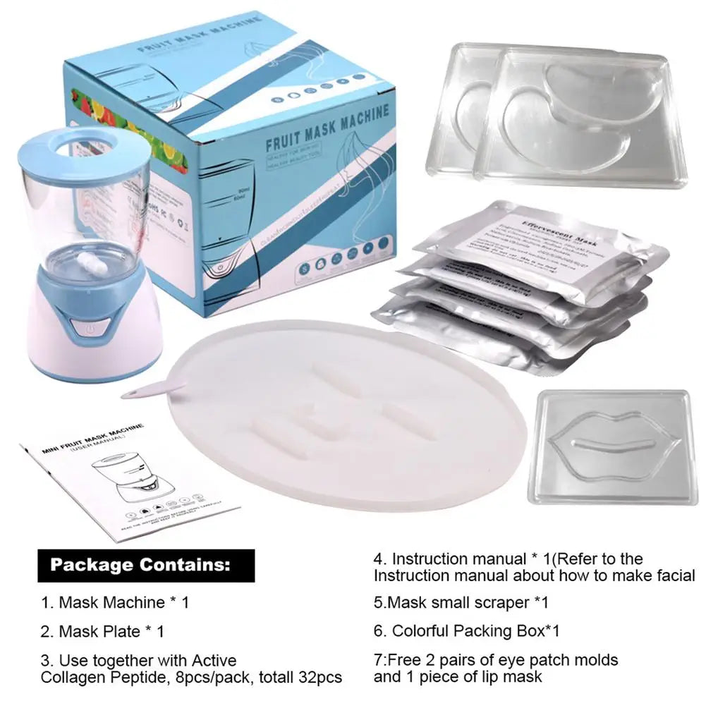 DIY Face Mask Maker Machine – Collagen, Fruit & Veggie Masks