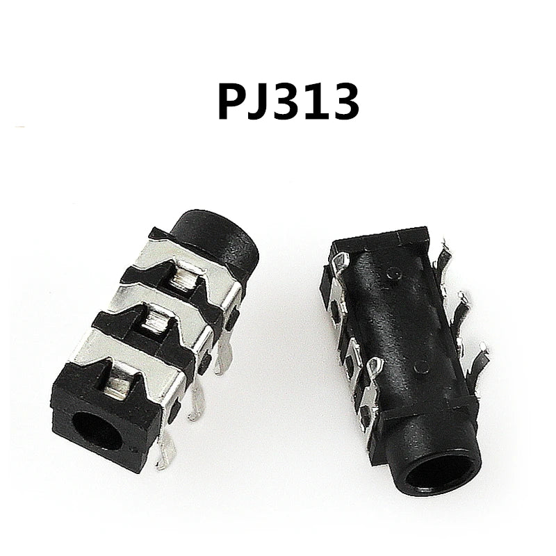 10pcs Headphone Jack 3.5mm PJ PJ313 PJ320 PJ325 PJ326 PJ327 PJ358 PJ392 PJ342 Audio and Video Female Dual Channel Stereo Jack Peaceful Pleasures Health and Wellness PJ-313