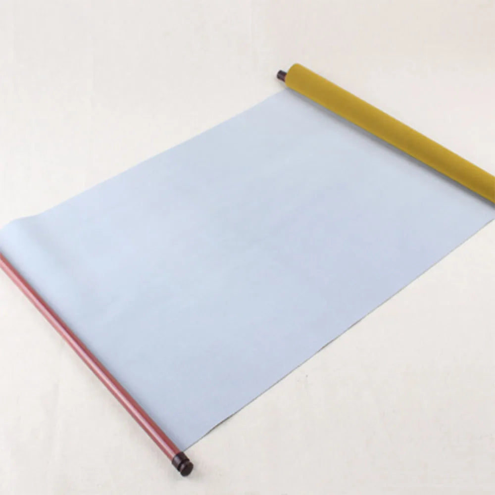 Reusable Chinese Magic Cloth Water Paper Calligraphy Fabric Book Water Writing Scroll Cloth Paper Writing Painting Peaceful Pleasures Health and Wellness