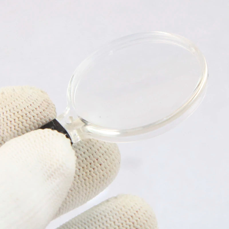 2 pcs Mobile Phone Lanyard Magnifying Glass Small Hanging Type Reading Newspaper Portable Magnifying Glass Magnifier Peaceful Pleasures Health and Wellness