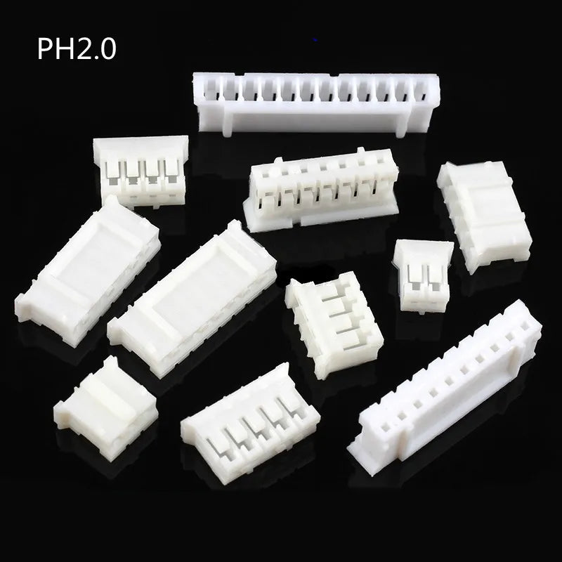 50pcs 1.0mm 1.25mm 1.5mm 2.0mm 2.54mm SH JST PH XH Housing Shell Connector 2/3/4/5/6/7/8/9/10P 1.0 1.25 2.0 2.54 Plastic Plugs Peaceful Pleasures Health and Wellness PH 2.0mm 50pcs 2P