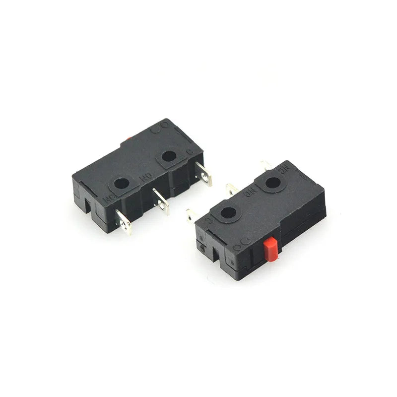 5Pcs Mini Micro Limit Switch NO NC 3P Terminals SPDT 5A 125V 250V Roller Arc lever Snap Action Push Micro switches Peaceful Pleasures Health and Wellness NO-NC
