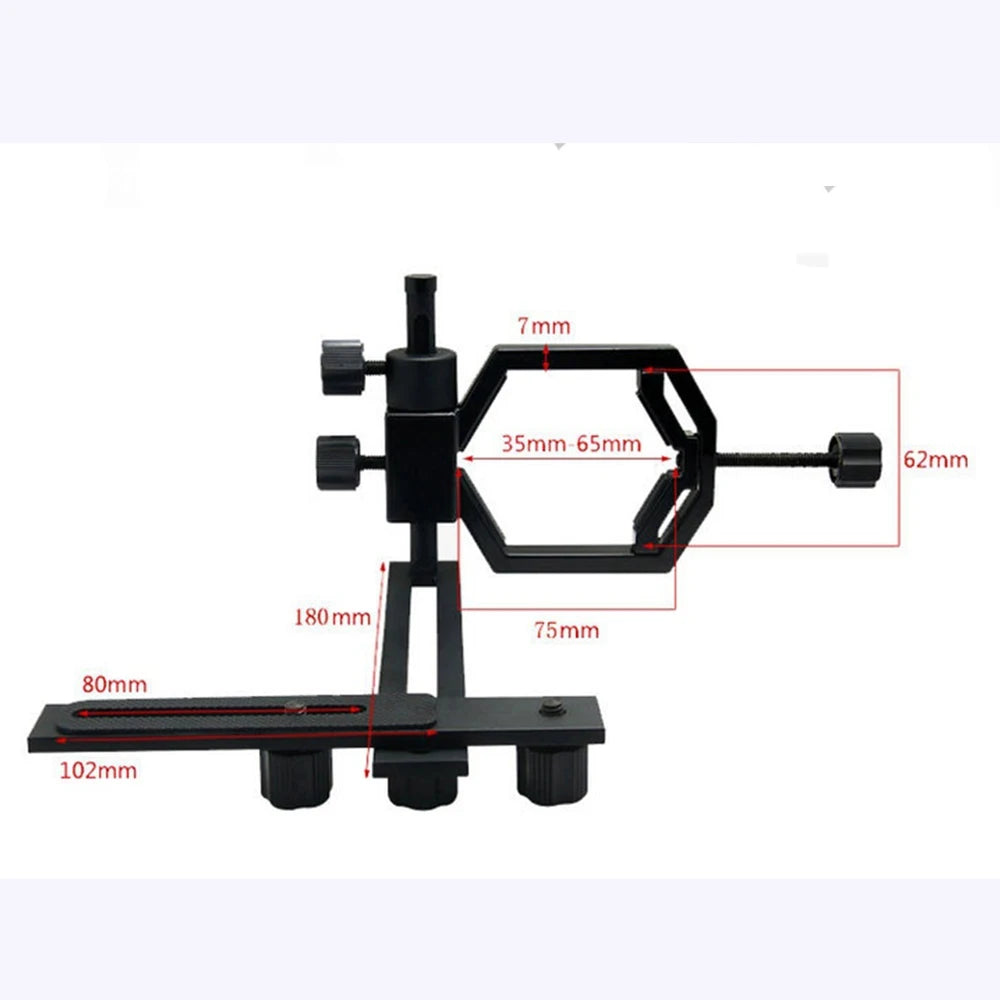 Telescope Photography Stand for Mobile Phone, Clip to Connect Digital Camera, Camping Equipment, Travel Exploration Accessories Peaceful Pleasures Health and Wellness