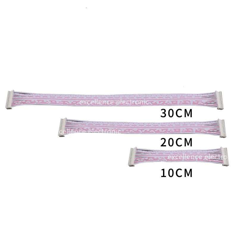 50PCS/Lot PH2.0 Female Connector Terminal Cable 10cm 20cm 30cm 2.0 JST Wire 2p 3p 4p 5p 6p 7p 8p 9p 10p11p12p Single/Double Head Peaceful Pleasures Health and Wellness