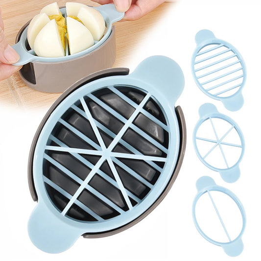 3-in-1 Multifunction Egg Slicer, Cutter & Flower Mold – Creative Kitchen Gadget for Garnishes & Food Decoration Peaceful Pleasures Health and Wellness