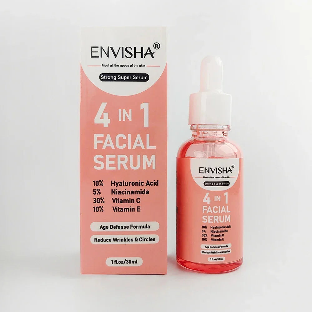 ENVISHA Facial Serum – Hyaluronic Acid, Niacinamide & Astaxanthin Peaceful Pleasures Health and Wellness