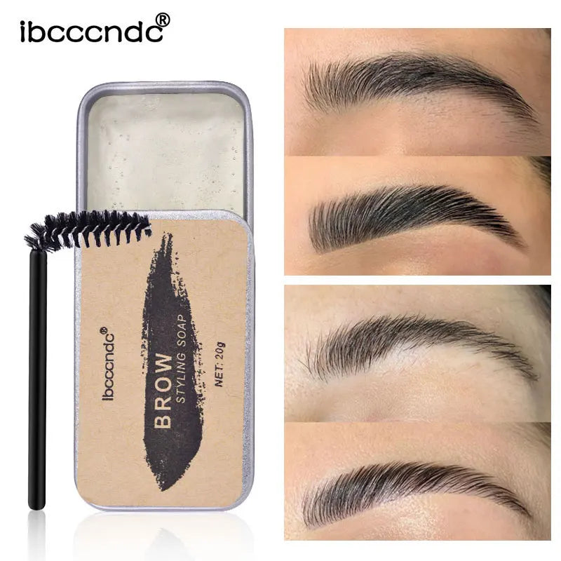 Hot Brow Styling Soap Lamination Setting Gel Waterproof Long Lasting Brows Lift Eyebrow Gel Pomade Kit Makeup Cosmetic Peaceful Pleasures Health and Wellness