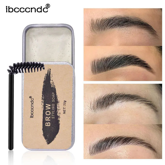 Hot Brow Styling Soap Lamination Setting Gel Waterproof Long Lasting Brows Lift Eyebrow Gel Pomade Kit Makeup Cosmetic Peaceful Pleasures Health and Wellness