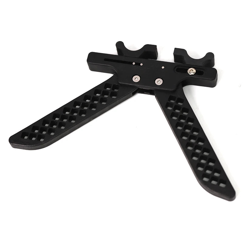 Archery Compound Bow Stand Holder Recurve Bracket Kick Rack Support