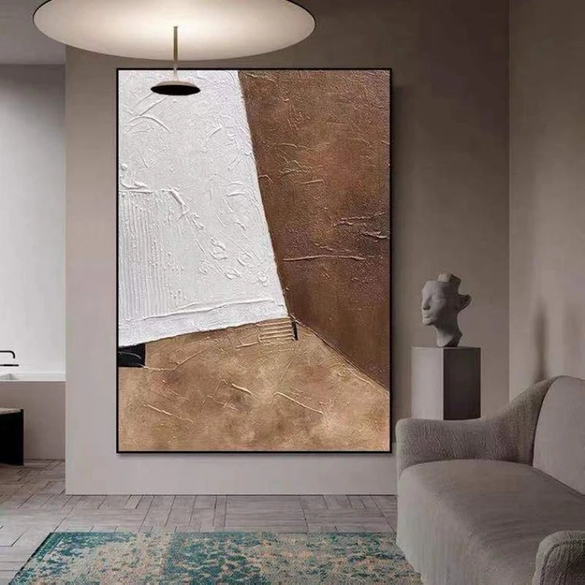 Custom Handmade Canvas Oil Painting Frameless Wall Art Decor Modern Abstract Mural Living Room Bedroom Restaurant Hotel Poster Peaceful Pleasures Health and Wellness