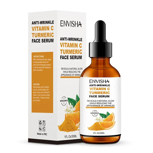 ENVISHA Vitamin C & Turmeric Brightening Face Serum Face Serum ENVISHA Default Title