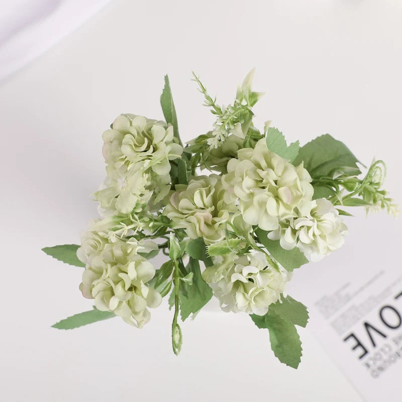 Artificial Silk Hydrangea Bouquet – Wedding & Home Décor