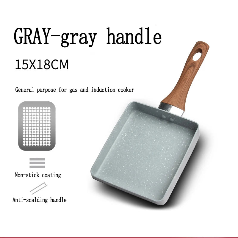 Thickened Non-Stick Omelet & Egg Pan – Mini Aluminum Frying Pan for Pancakes, Steak & Breakfast