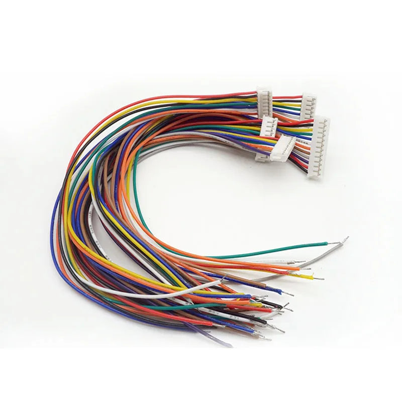 10pcs ZH 1.5mm Wire Cable Connector DIY ZH1.5 JST 2/3/4/5/6/7/8/9/10pin Electronic Line Single End 28AWG 10cm/15cm/20cm/30cm Peaceful Pleasures Health and Wellness