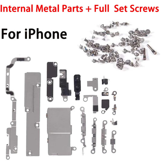 iPhone 6–11 Pro Max Inner Metal Bracket Shield Plate & Screws Set iPhone Repair Parts Oasis Select