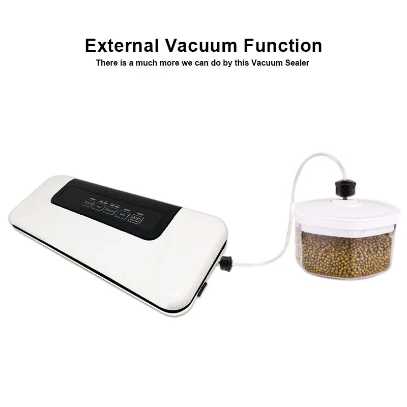 BioloMix Vacuum Sealer – Dry & Wet Food Saver with 10 Bags Vacuum Sealer BioloMix