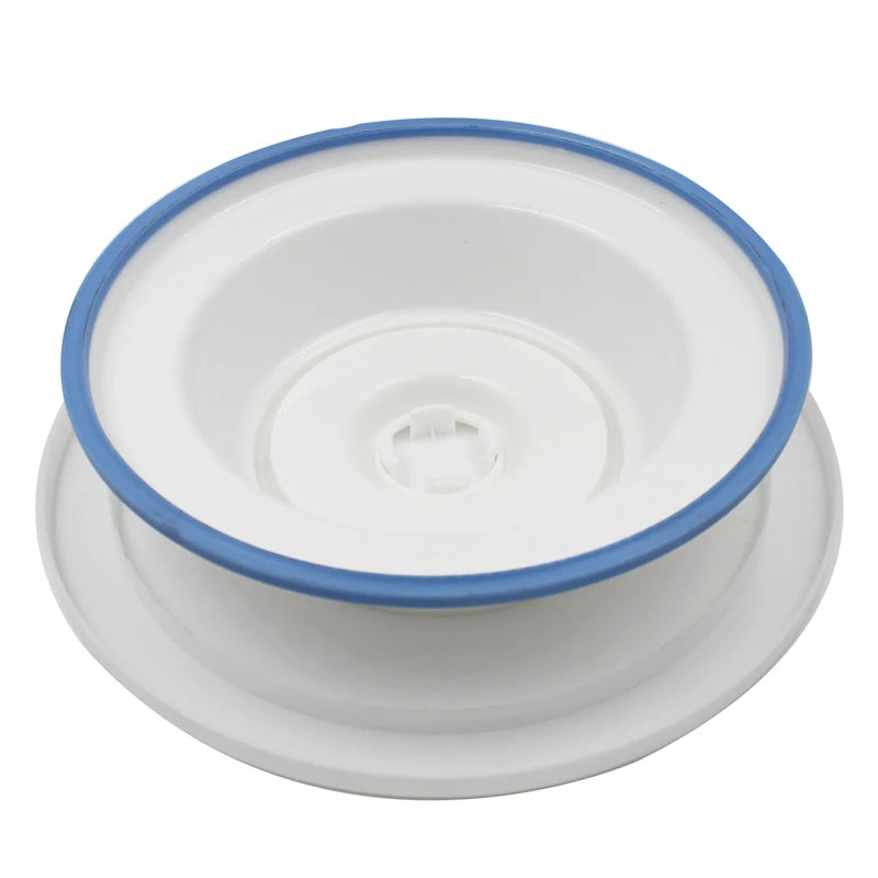 8-Piece Cake Turntable Decorating Set | Rotating Stand, Adjustable Mousse Rings, Spatulas & Scrapers