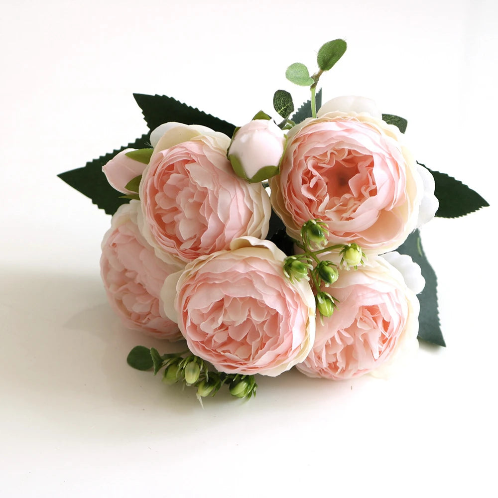 30cm Silk Peony Artificial Flowers | Wedding & Home Décor