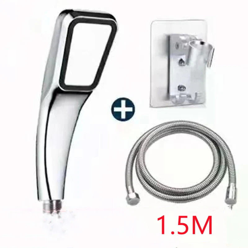 300-Hole Square Shower Head – High Pressure & Water Saving