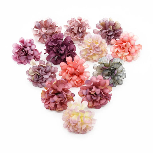Artificial Silk Hydrangea Flowers – Wedding & Home Decor 20/40pc Artificial Silk Flowers Peaceful Pleasures Health and Wellness