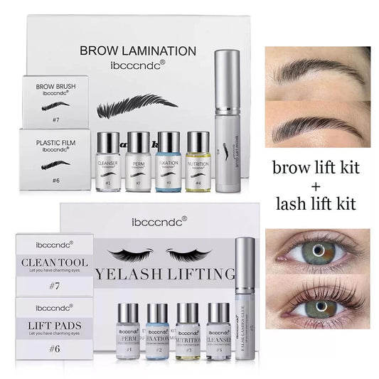Lash & Brow Lamination Kit – Professional Lifting Perm Set Lash Brow Lift Kit Peaceful Pleasures Health and Wellness