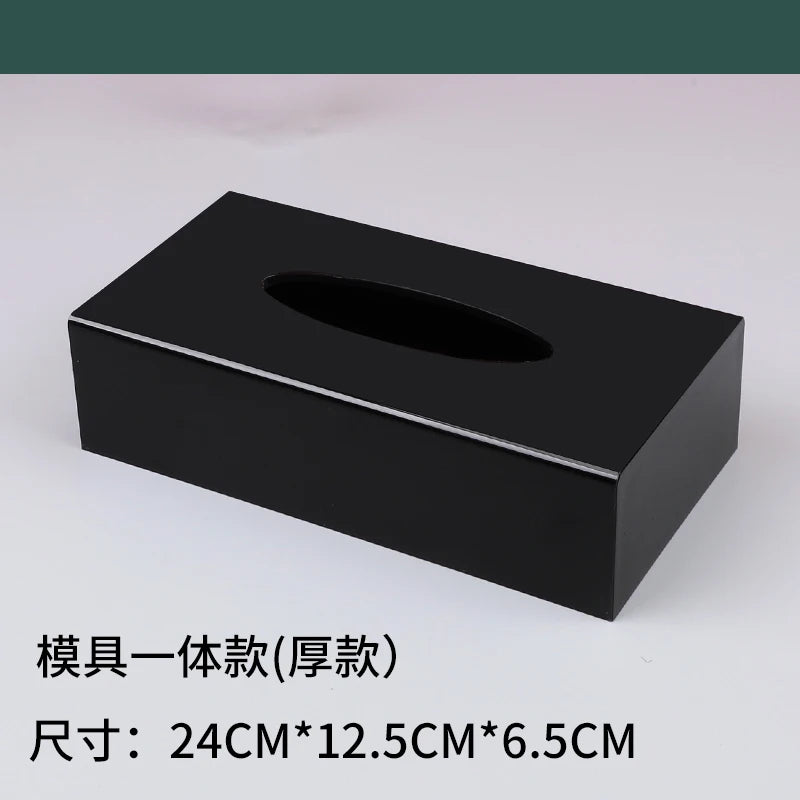 Modern Acrylic Tissue Box Cover | Holder & Dispenser
