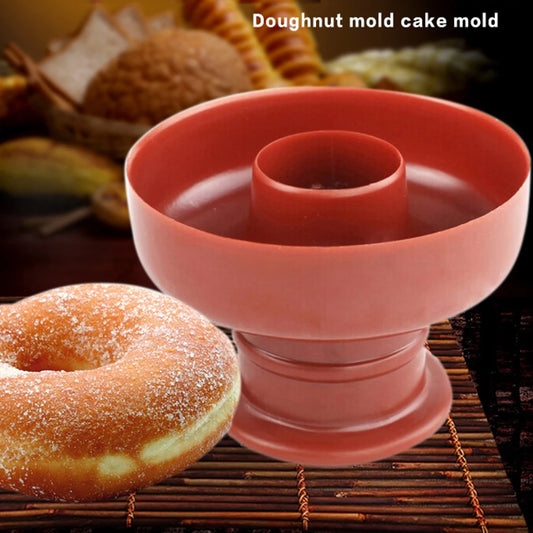 Plastic Donut Mold & Fondant Cutter | DIY Donut Maker for Baking, Cookies & Cake Decorating Peaceful Pleasures Health and Wellness Brown