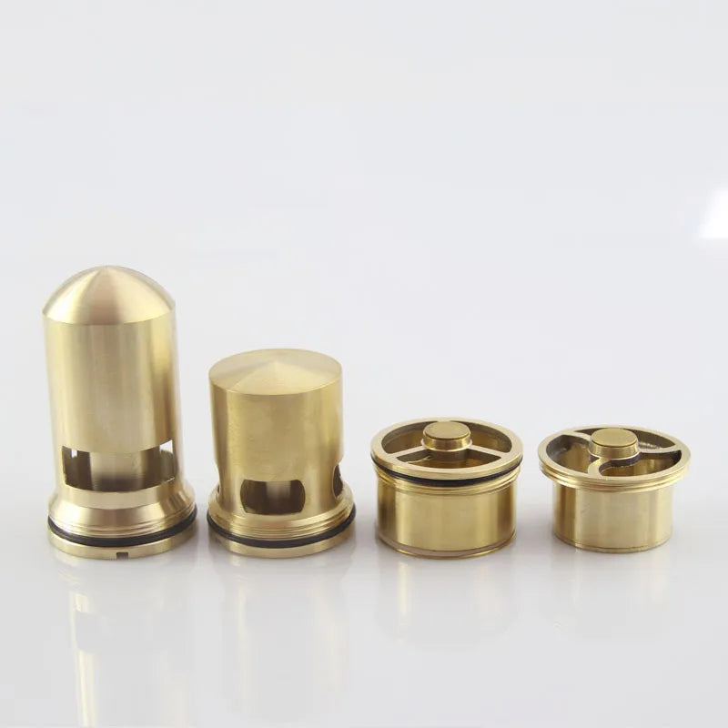 Brass Floor Drain Deodorant Valve – Odor-Block Drain Core