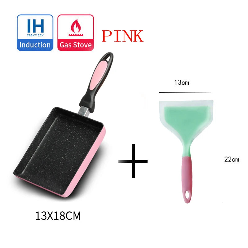 Thickened Non-Stick Omelet & Egg Pan – Mini Aluminum Frying Pan for Pancakes, Steak & Breakfast