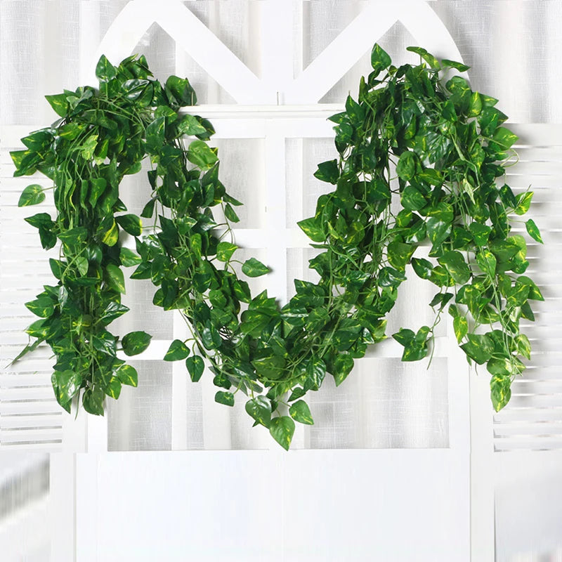 Artificial Silk Ivy Vine Creeper – Fake Plant Wall & Wedding Decor