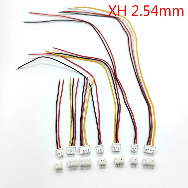 10Sets SH1.0 JST1.25 ZH1.5 PH2.0 XH2.54 Connector Female+Male 2/3/4/5/6/7/8/9/10P Plug With Cable 10/20/30cm Peaceful Pleasures Health and Wellness