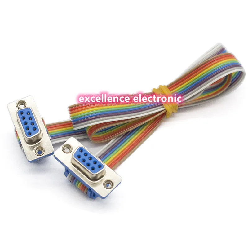 1pcs D-SUB DIDC 9 15 25 37Pin DB9 DB15 DB25 DB37 Male Female Cable D-SUD serial port connector adapter RS232 COM Extension Cable Peaceful Pleasures Health and Wellness