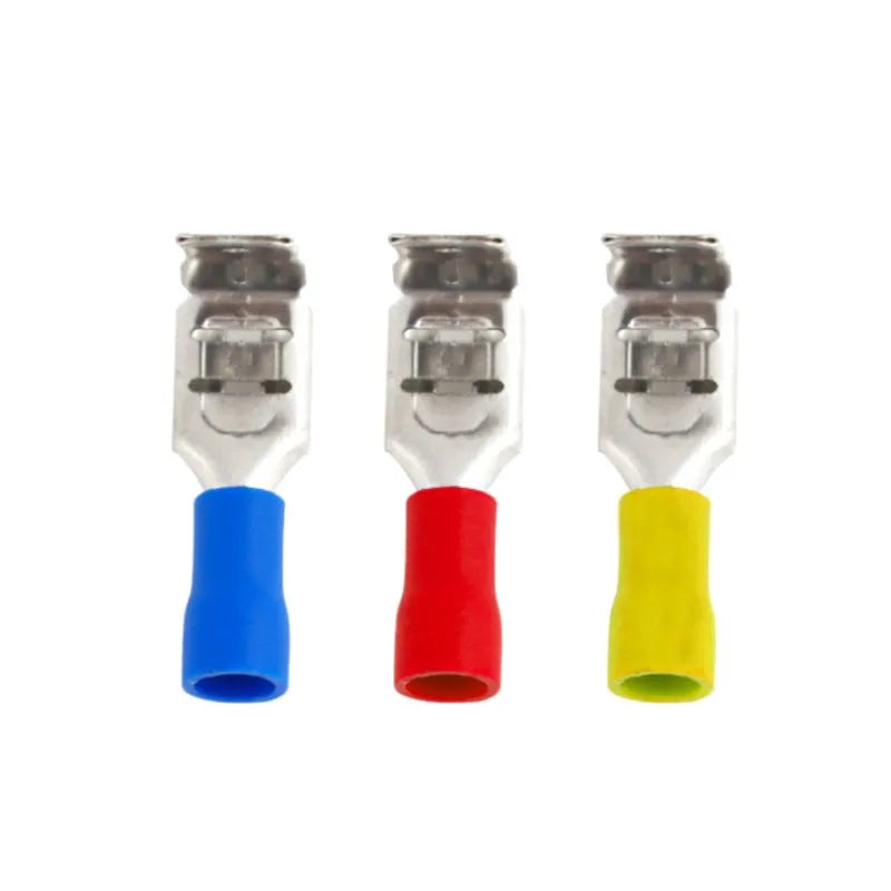 20Pcs PBDD Terminals Blue Yellow Red Piggy Back Disconnector Connector Wire Terminals 1.25/2.5/5.5mm Pre-insulating Terminals Peaceful Pleasures Health and Wellness