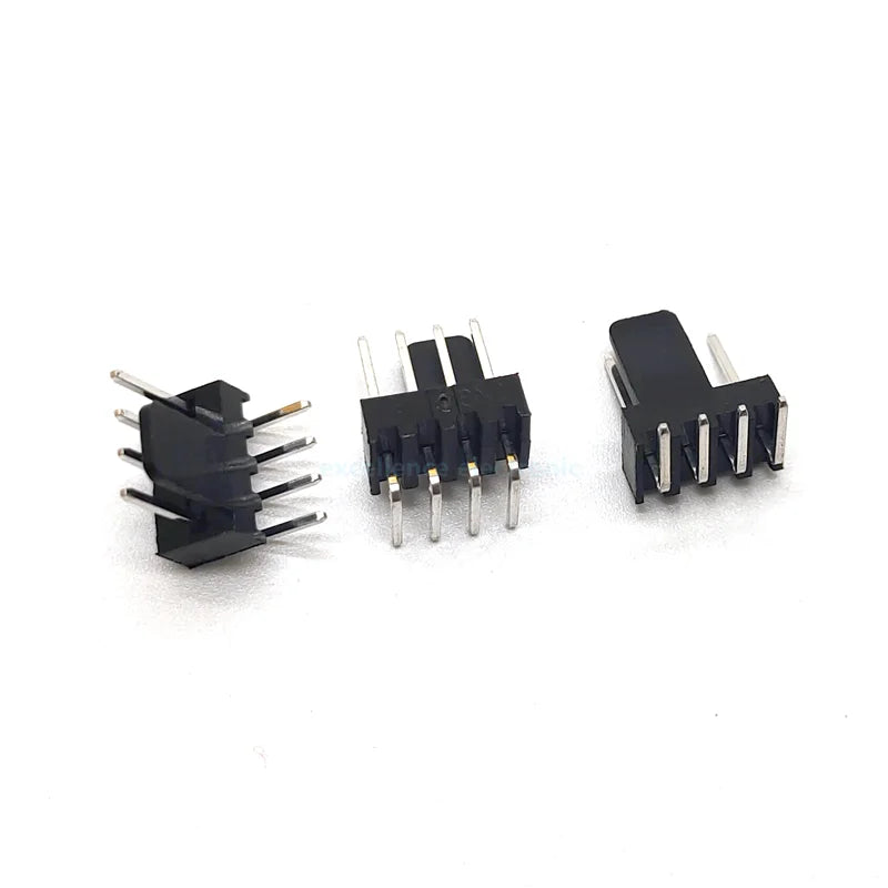 20PCS/Lot 2510 2.54mm KF2510 3+1P KF2510-4AW Male Female Housing Connector Straight Right Angle Pin Header 2.54mm 4pin Peaceful Pleasures Health and Wellness 20pcs RightAngle Pin