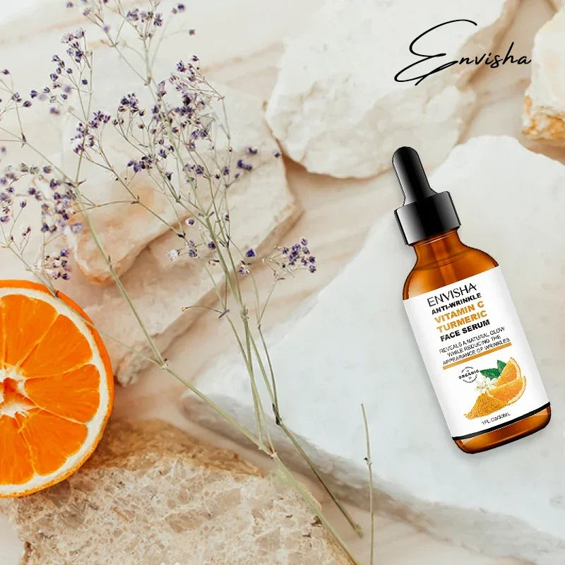 ENVISHA Vitamin C & Turmeric Brightening Face Serum Face Serum ENVISHA
