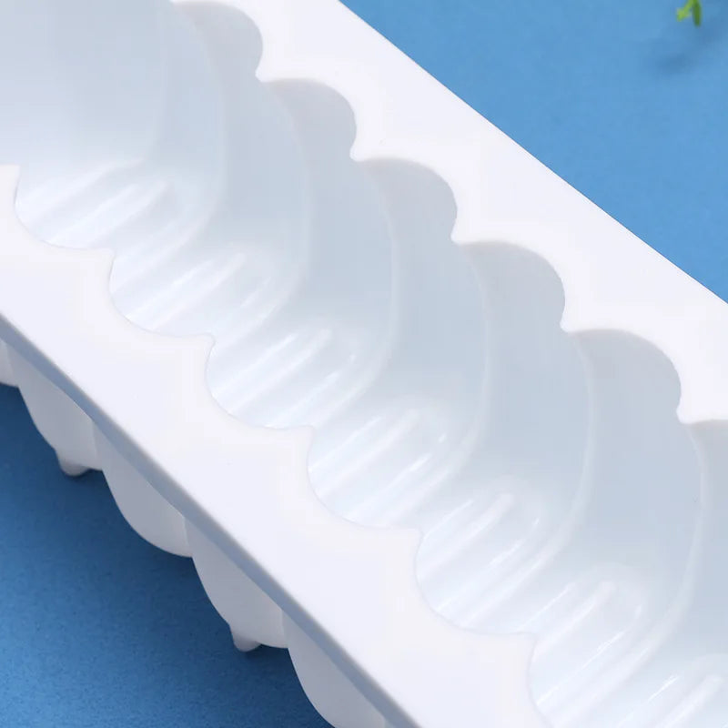 Cake Pan Tray Rectangle Shape Silicone Cake Mold Caterpillar Shape Mousse Cake Baking Silicone Forms Baking Decorating Tools Peaceful Pleasures Health and Wellness