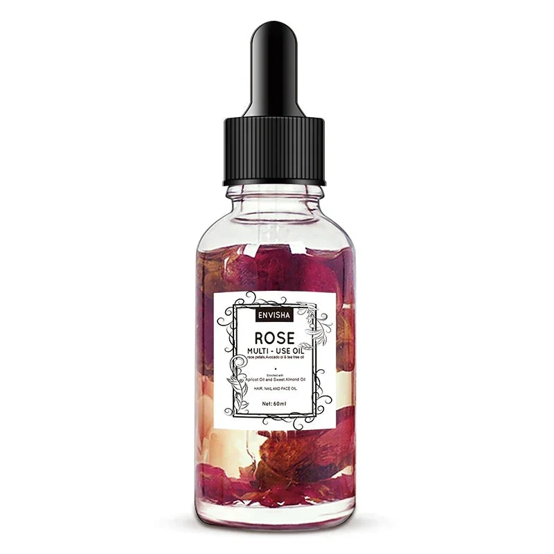ENVISHA Natural Rose Essential Oil – Anti-Aging & Moisturizing Facial Oil Peaceful Pleasures Health and Wellness Other