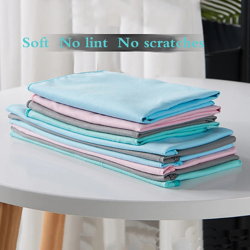 Microfiber Cleaning Cloths Double-Sided Fleece Kitchen Towels